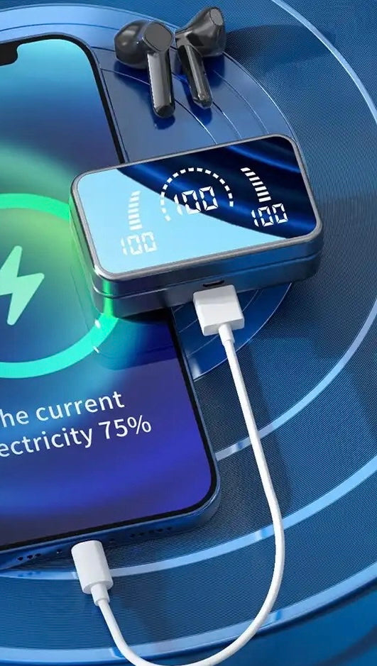 Auriculares inalámbricos pantalla táctil