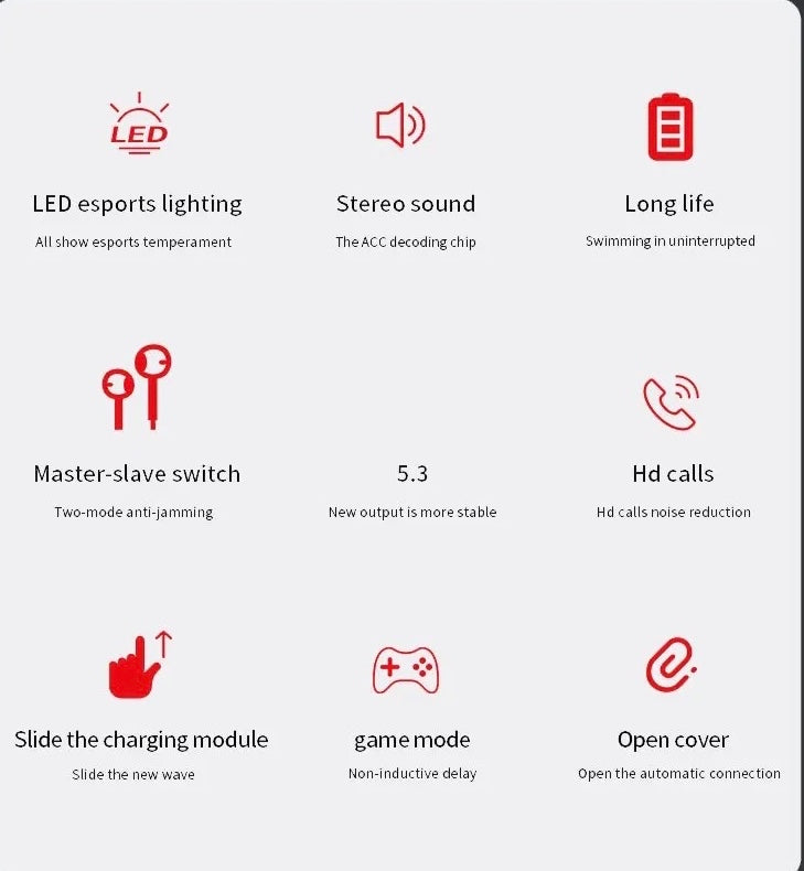 Auriculares inalámbricos TWS M90