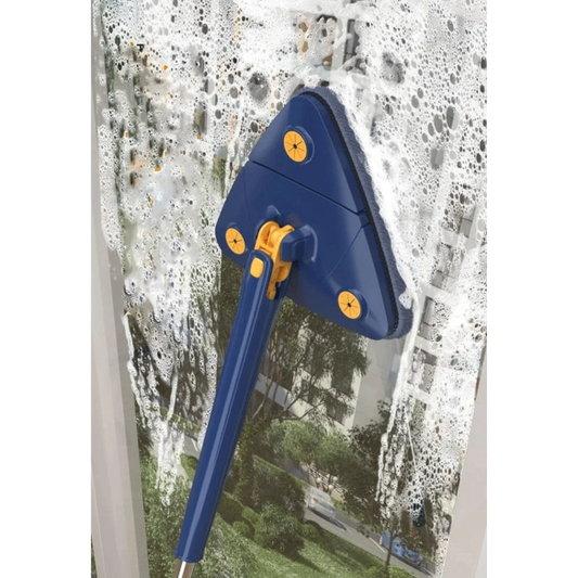 Fregona triangular extensible y autoescurríble