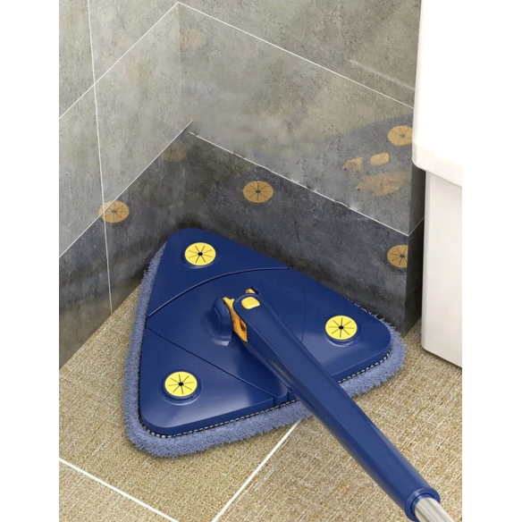 Fregona triangular extensible y autoescurríble