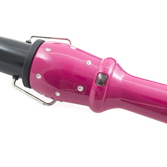 Rizador de pelo de tubo con cable giratorio