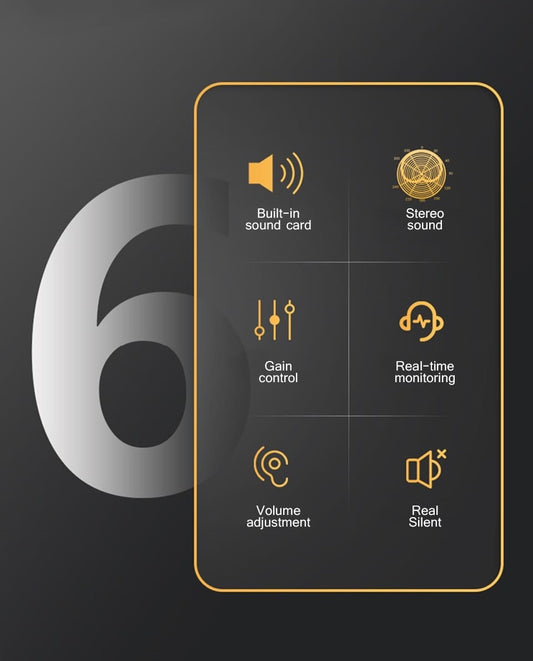 Microfono con luz RGB